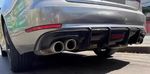 DIFFUSEUR DE PARE CHOC ARRIERE EN ABS "DTM LOOK AVEC FEU STOP" AUDI A4 B9 8W STANDARD / SLINE OU S4 PHASE 1 (08-2015/04-2019)