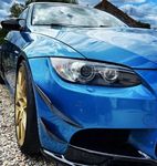 SPLITTERS "CANARDS" DE PARE CHOC AVANT EN CARBONE BMW SERIE 3 E90/E91/E92/E93 PHASE 2 PACK M OU M3 (2008/2011)