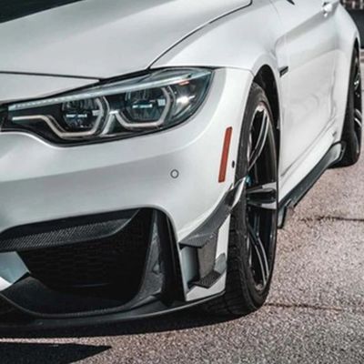 SPLITTERS LATERAUX EN CARBONE BMW M3 F80 OU M4 F82/F83 (2014/2019)