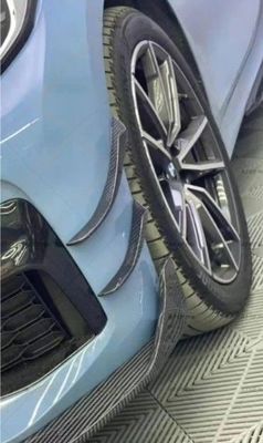 SPLITTERS "CANARDS" DE PARE CHOC AVANT EN CARBONE BMW SERIE 3 G20/G21 PHASE 1 PACK M (2019/06-2022)