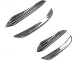 SPLITTERS "CANARDS" DE PARE CHOC AVANT EN CARBONE BMW SERIE 3 G20/G21 PHASE 1 PACK M (2019/06-2022)