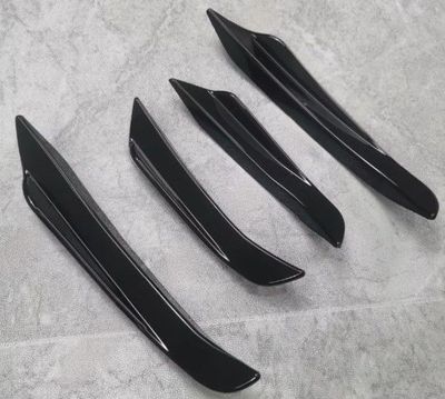 SPLITTERS "CANARDS" DE PARE CHOC AVANT BMW SERIE 3 G20/G21 PHASE 1 PACK M (2019/06-2022)
