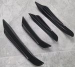 SPLITTERS "CANARDS" DE PARE CHOC AVANT BMW SERIE 3 G20/G21 PHASE 1 PACK M (2019/06-2022)
