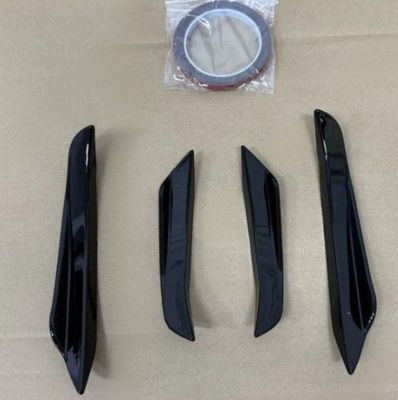 SPLITTERS "CANARDS" DE PARE CHOC AVANT BMW SERIE 3 G20/G21 PHASE 1 PACK M (2019/06-2022)