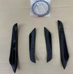 SPLITTERS "CANARDS" DE PARE CHOC AVANT BMW SERIE 3 G20/G21 PHASE 1 PACK M (2019/06-2022)