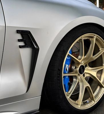 PRISES D'AIR D'AILES AVANT FACTICES BMW SERIE 4 G22/G23 (2020+)