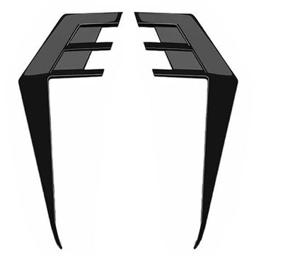 PRISES D'AIR D'AILES AVANT FACTICES BMW SERIE 4 G22/G23 (2020+)