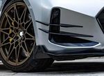 SPLITTERS "CANARDS" DE PARE CHOC AVANT BMW SERIE 3 G20/G21 PHASE 2 LCI PACK M (07-2022+)