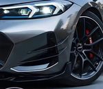 SPLITTERS "CANARDS" DE PARE CHOC AVANT BMW SERIE 3 G20/G21 PHASE 2 LCI PACK M (07-2022+)