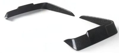 ENJOLIVEURS DE PARE CHOC AVANT CARBONE BMW SERIE 4 G22/G23/G26 PACK M PHASE 1 (2020/2024)