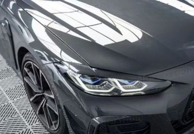 PAUPIERES DE PHARES CARBONE BMW M3 G80/G81 OU M4 G82/G83(2020/2024)