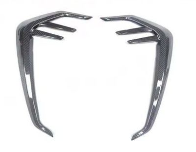 ENJOLIVEURS DE PRISES D'AIR D'AILES AVANT CARBONE TYPE MAXI BMW M3 G80/G81 OU BMW M4 G82/G83 (2021+)