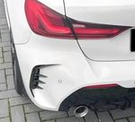 SPLITTERS LATERAUX "KNIFE MAXI" DE PARE CHOC ARRIERE BMW SERIE 1 F40 PACK M OU M135I (10-2019/2024)