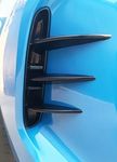 SPLITTERS LATERAUX "KNIFE" DE PARE CHOC ARRIERE BMW SERIE 1 F40 PACK M OU M135I (10-2019/2024)