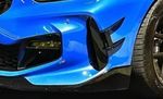 2 SPLITTERS LATERAUX BMW SERIE 1 F40 PACK M OU M135I (2019/2024)