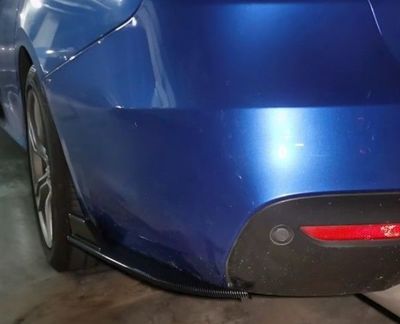 SPLITTERS DE PARE CHOC ARRIERE BMW SERIE 3 F34 GT STANDARD OU LUXURY PHASE 2 (2016/2019)