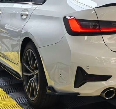 SPLITTERS DE PARE CHOC ARRIERE BMW SERIE 3 G20/G21 PHASE 1 STANDARD "CUPWINGS" (2019/06-2022)
