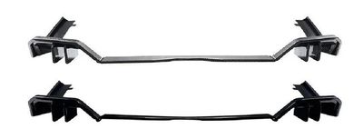 LAME DE PARE CHOC ARRIERE 5 PIECES BMW SERIE 5 G60 PACK M PHASE 1 PIANO BLACK OU CARBONE LOOK (2023+)