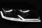 PHARES A LEDS FULL LEDS TUBE LIGHT "REAL DRL" VW BUS T6-1 avec vrais feux de jour et clignotants à leds avec fonction DTS-Dynamic Turn Signal- (05-2019+)