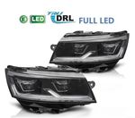 PHARES A LEDS FULL LEDS TUBE LIGHT "REAL DRL" VW BUS T6-1 avec vrais feux de jour et clignotants à leds avec fonction DTS-Dynamic Turn Signal- (05-2019+)