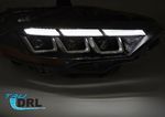 PHARES A LEDS "FULL LEDS REAL DRL" FORD MUSTANG VI PHASE 2 avec clignotants DTS -DYNAMIC TURN SIGNAL -VERSION 2 (09-2017/2023)