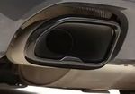 ENJOLIVEURS DE SORTIES D'ECHAPPEMENT CHROMES OU BLACK BMW X3 G01 STANDARD PHASE 1 (2018/07-2021) BMW X4 G02 STANDARD PHASE 1(2018/07-2021)