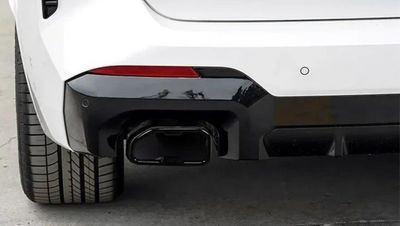 ENJOLIVEURS DE SORTIES D'ECHAPPEMENT CHROMES OU BLACK BMW X3 G01 PHASE 2 LCI PACK M (07-2021/2024) BMW X4 G02 PHASE 2 LCI PACK M(07-2021/2024)