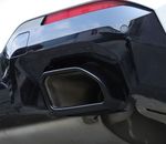 ENJOLIVEURS DE SORTIES D'ECHAPPEMENT CHROMES OU BLACK BMW X3 G01 PHASE 2 LCI PACK M (07-2021/2024) BMW X4 G02 PHASE 2 LCI PACK M(07-2021/2024)