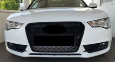 CALANDRE SANS SIGLE TYPE RS5 PIANO BLACK AUDI A5/S5 TYPE 8T2 (11-2011/05-2016)
