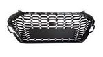 CALANDRE LOOK RS4 AUDI A4 B9 8W PHASE 2 STANDARD V3 (05-2019/2024)