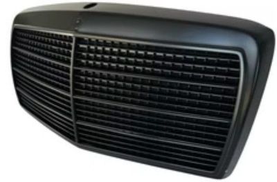 CALANDRE SANS SIGLE MERCEDES CLASSE S W126 BLACK EDITION (1981/1991)