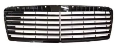 CALANDRE SANS SIGLE MERCEDES CLASSE E W210 PHASE 1 "BLACK EDITION" (1995/06-1999)