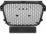 CALANDRE AUDI A1 PHASE 1 LOOK RS FRAME GLOSSY BLACK (2010/12-2014)