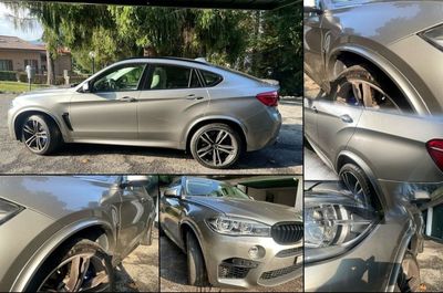 JEU D'EXTENSIONS D'AILES AVANT/ARRIERE EN ABS POUR BMW X6 F16 STANDARD (2015/2020)