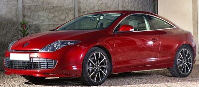 LAME DE PARE CHOC AVANT RENAULT LAGUNA 3 COUPE "CLC DESIGN" (2008/2015)