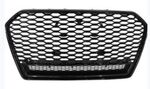 CALANDRE LOOK RS6 NOIRE AVEC CONTOUR NOIR OU SILVER AUDI A6/S6 4G PHASE 2 (10-2014/2019)