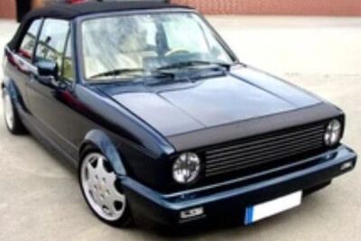 CALANDRE NOIRE OU CHROMEE SANS SIGLE VW GOLF 1 TOUS MODÈLES 2 PHARES (1974/1984)