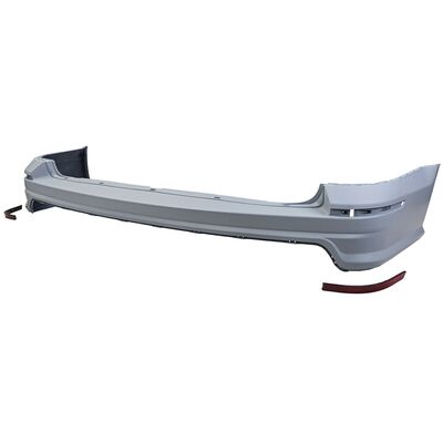 PARE CHOC ARRIERE TYPE DIFFUSEUR VW BUS T6 OU T6.1 AVEC 2 PORTES BATTANTES (2015+)