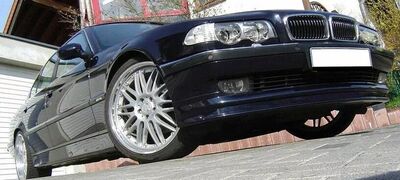 LAME DE PARE CHOC AVANT BMW SERIIE 7 E38 CLC DESIGN (1994/2001)
