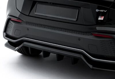 LAME DE PARE CHOC ARRIERE TOYOTA C-HR MK2 PHASE 1 "DTM LOOK" (2023+)