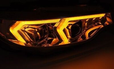 PHARES A LEDS "TUBE LIGHT FULL LEDS " BMW SERIE 4 F32/F33/F36 XENON SANS AFS (2013/2019)