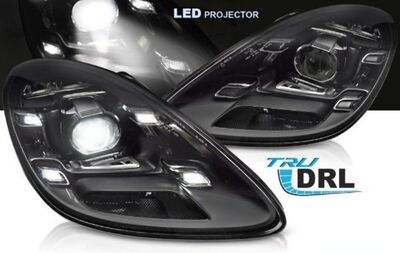PHARES A LEDS FULL LEDS / DRL PORSCHE BOXSTER 718 OU PORSCHE CAYMAN 718 (2016/2020)