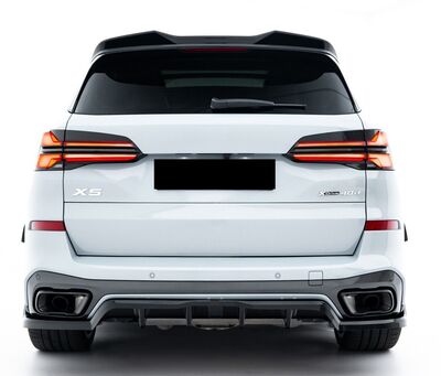 LAME DE PARE CHOC ARRIERE BMW X5 G05 PACK M PHASE 2 V2 CUPWINGS "DTM LOOK" (2023+)