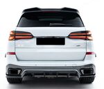LAME DE PARE CHOC ARRIERE BMW X5 G05 PACK M PHASE 2 V2 CUPWINGS "DTM LOOK" (2023+)