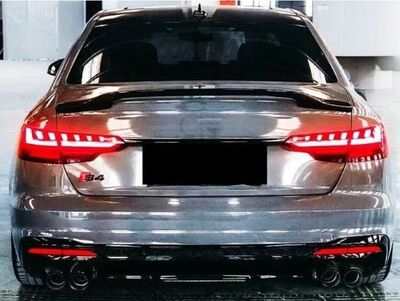 BECQUET DE COFFRE CARBONE AUDI A4 B9 8W BERLINE MAXI EVO (2015/2024)