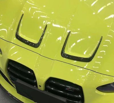 ENJOLIVEURS DE BOSSAGES DE CAPOT EN CARBONE BMW M3 G80/G81 OU BMW M4 G82/G83 (2021+)