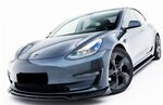 LAME DE PARE CHOC AVANT TESLA MODEL 3 PHASE 1 V3 (2017/08-2023)