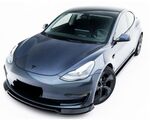 LAME DE PARE CHOC AVANT TESLA MODEL 3 PHASE 1 V3 (2017/08-2023)