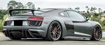 DIFFUSEUR DE PARE CHOC ARRIERE CARBONE AUDI R8 II (2015/2019)