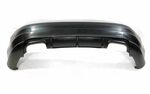 PARE CHOC ARRIERE MERCEDES CLASSE C W204 PHASE 1 (BERLINE OU COUPE) LOOK C63 "DUAL" ou "QUAD" (2007/02-2011)
